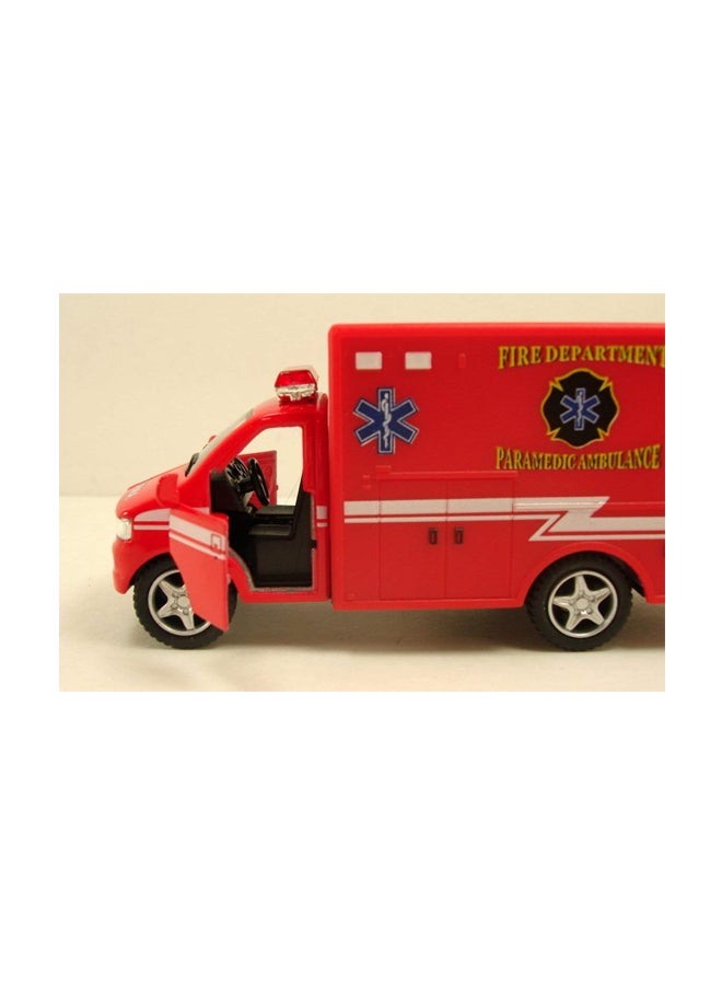 Kinsmart Diecast Ambulance 5inch  - Image 5