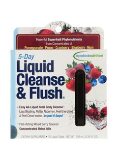 appliednutrition 5-Day Liquid Cleanse And Flush Dietary Supplement - 10 Liquid Tubes 