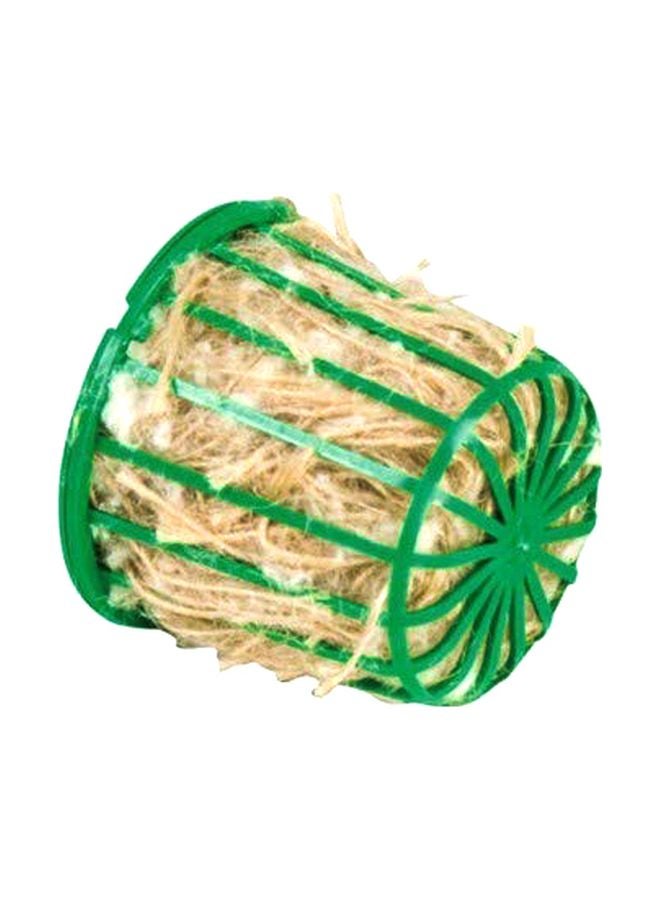 بادوفان مادة صنع العش أخضر / بيج