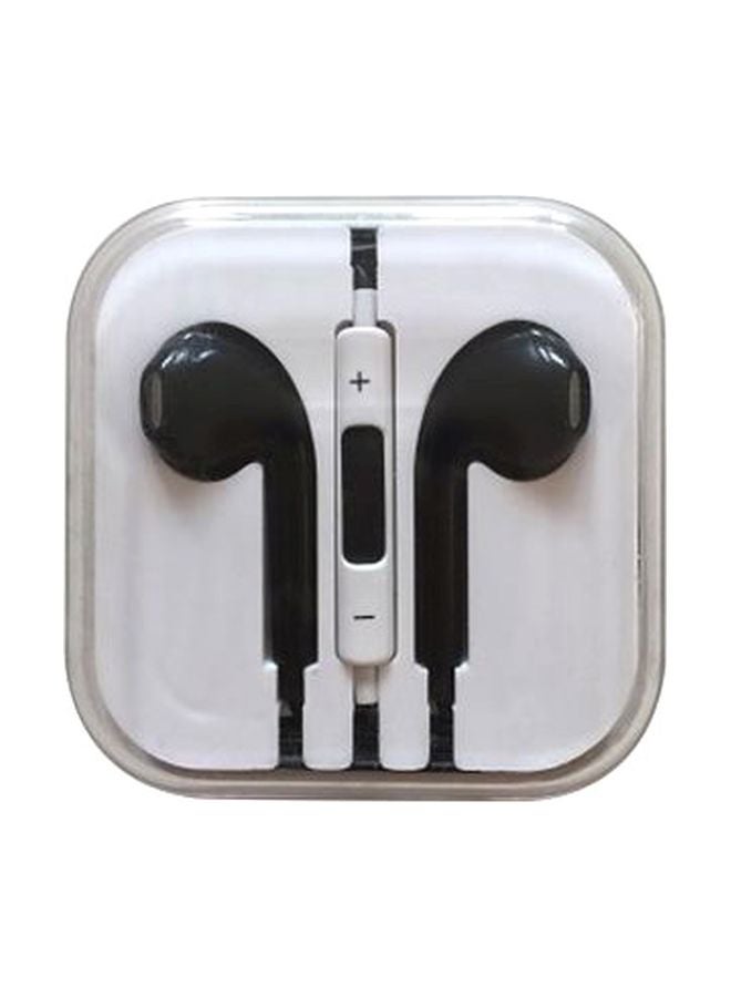 Generic - Wired In-Ear Headphone With Mic For Apple Phones Black - Image 1