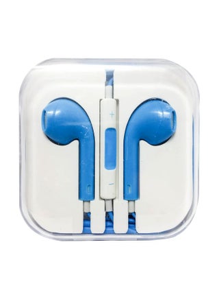 Wired In-Ear Headphone With Mic For Apple iPhone 5/5S/5C/iPad Blue - v1579617942/N33947936A_1