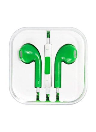 Wired In-Ear Headphones With Mic For Apple iPad 4th/Mini Green/White - v1579618135/N33947942A_1