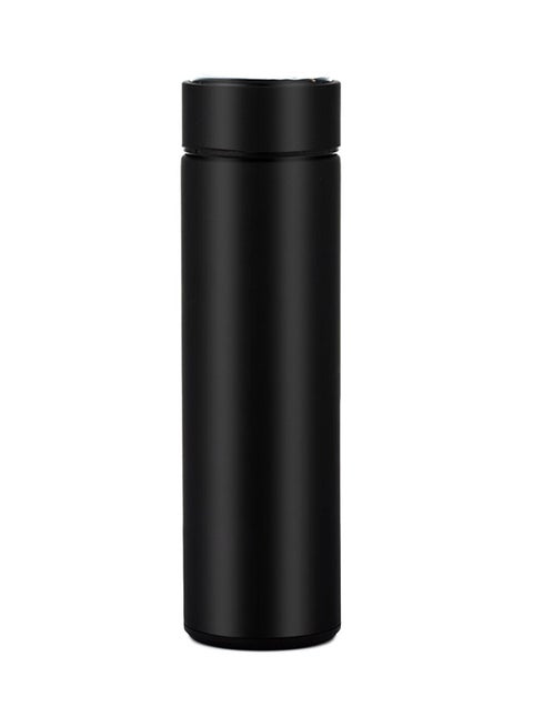 Stainless Steel Flask With Temperature Display Black