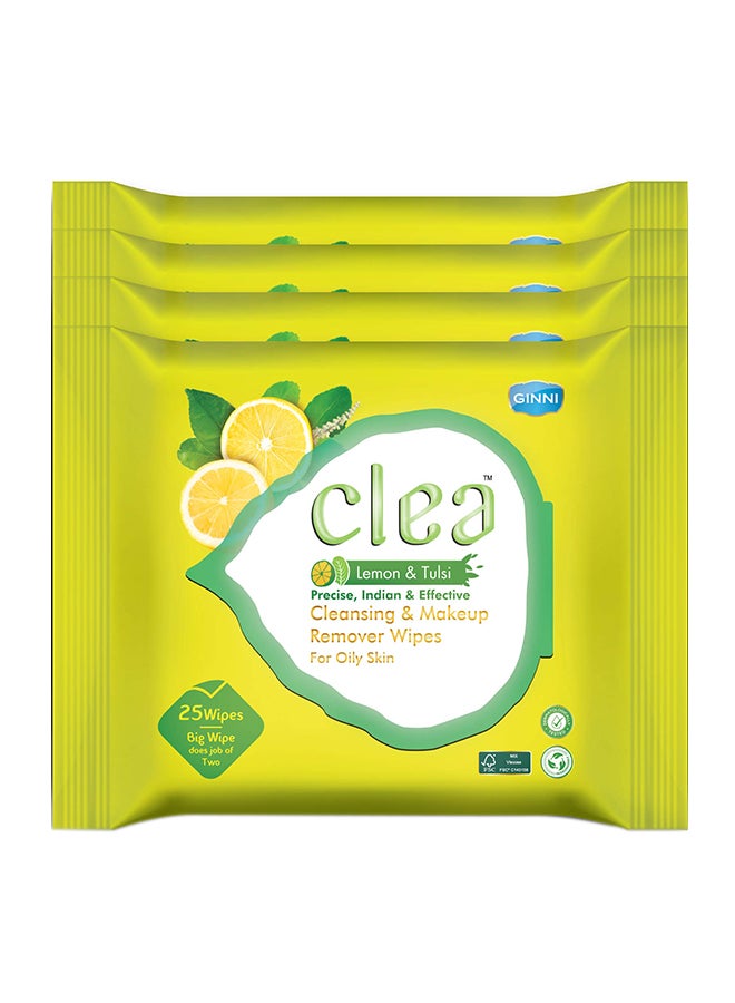 سيلا مجموعة مناديل مبللة منعشة من 4 قطع - Image 1