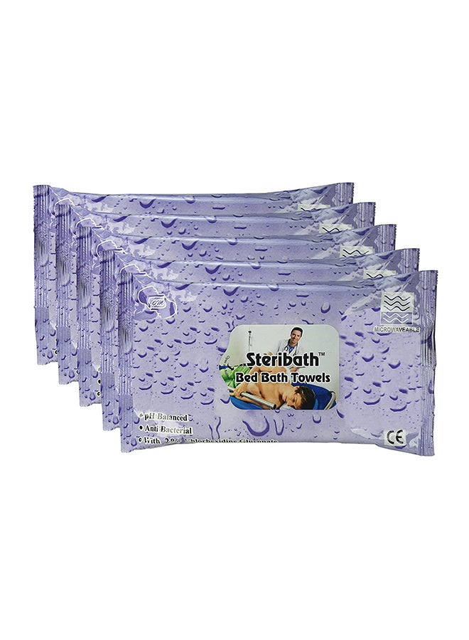 OM Pack Of 5 Cleans And Moisturizing Wipes