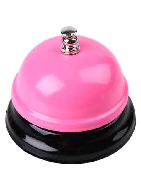 Reception Counter Ringer Call Bell Pink/Black/Silver