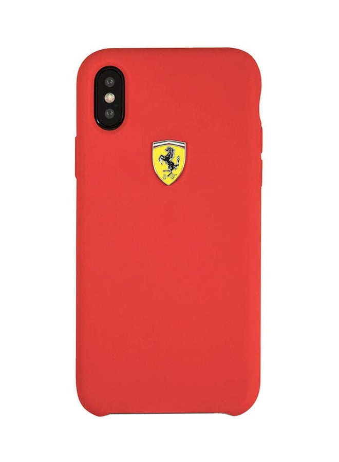Ferrari - Protective Case Cover For Apple iPhone X Red - Image 1