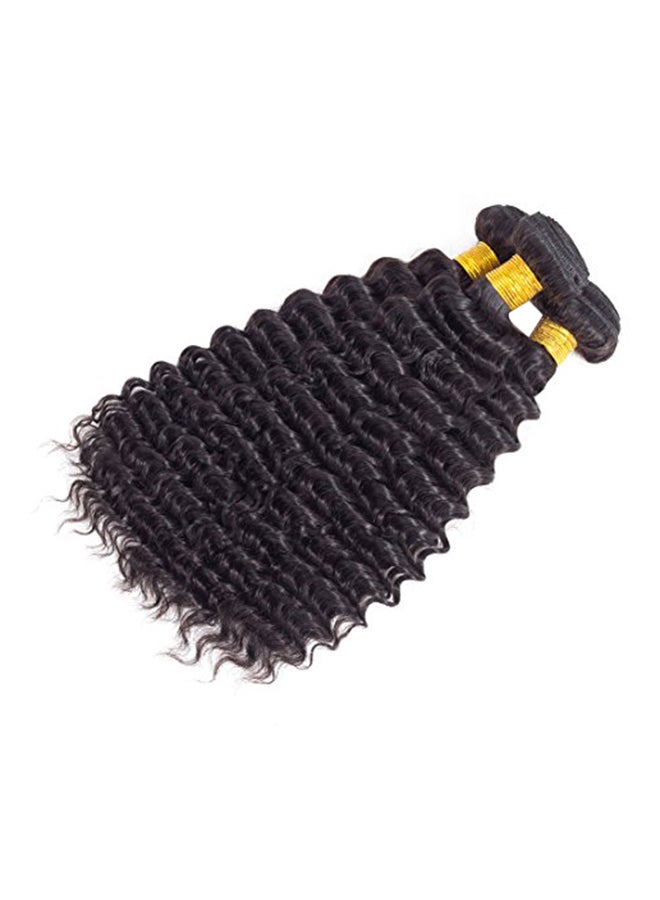 ROYAL IMPRESSION 3-Piece Brazilian Curly Hair Extension Black  - Image 1