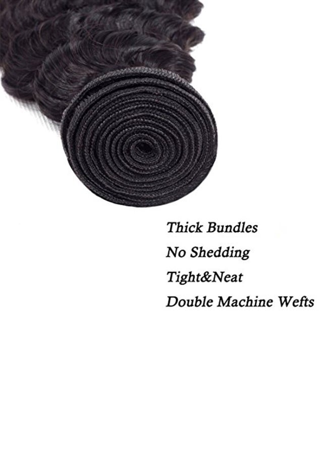 ROYAL IMPRESSION 3-Piece Brazilian Curly Hair Extension Black  - Image 2