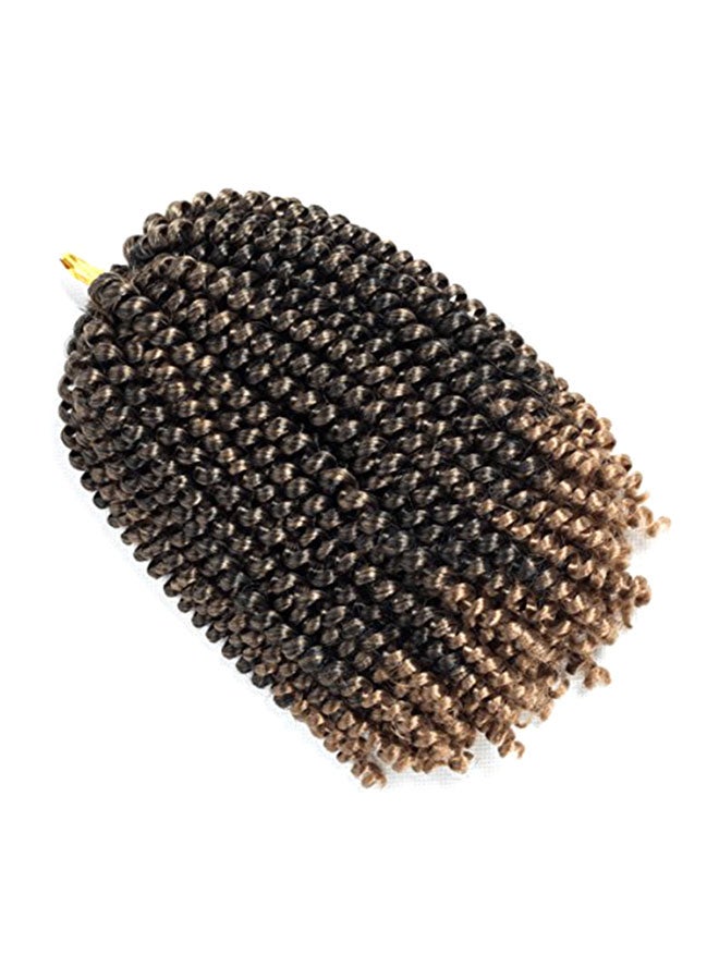 بيكولور مجموعة وصلات شعر مضفرة كبيرة من الكروشيه مكونة من 3 قطع أسود - Image 2