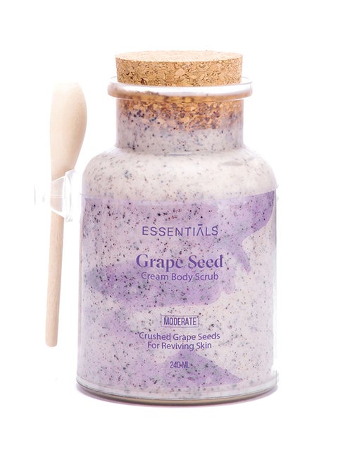 Grape Seed Cream Body Scrub 240ml
