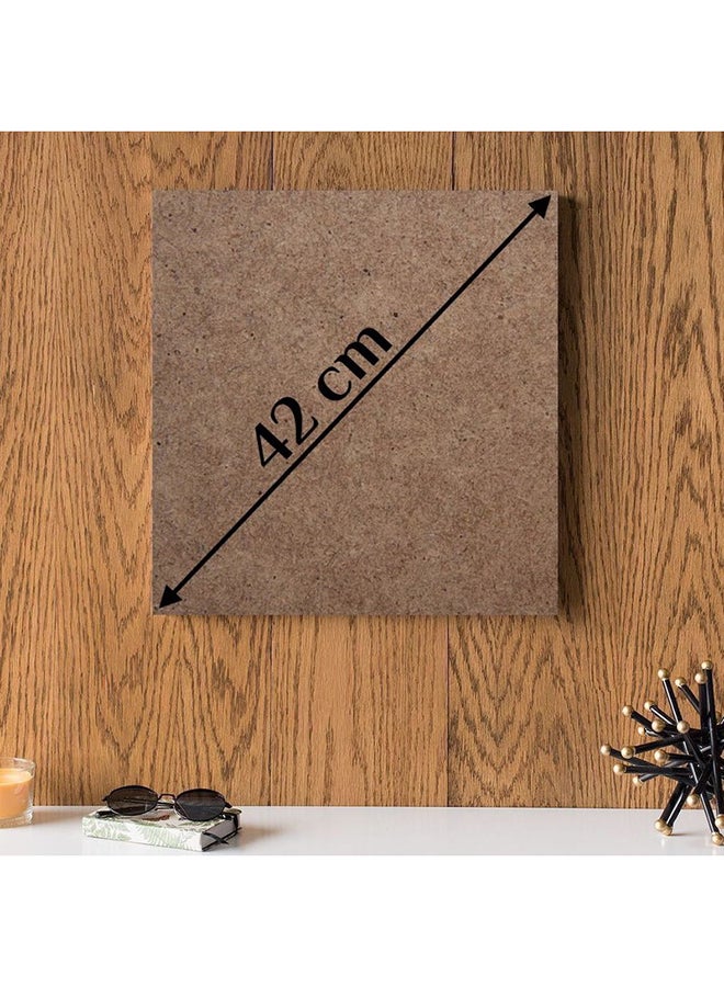 أتيك - لوحة فنية من خشب MDF برسمة شخصية جوي تريبياني من مسلسل فريندز متعدد الألوان 30x30Ø³Ù†ØªÙŠÙ…ØªØ± - Image 1