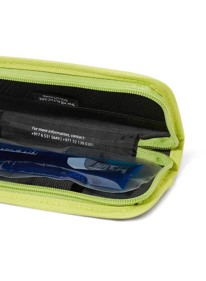 3W Healthcare 3W Diabetic Travel Wallet Small- Insulated Portable Diabetic Pouch with 1 Gel Ice Pack - Reusable Lightweight & Durable Organizer Bag Cooler for Medications Diabetes Pen, and Supplies - Image 3