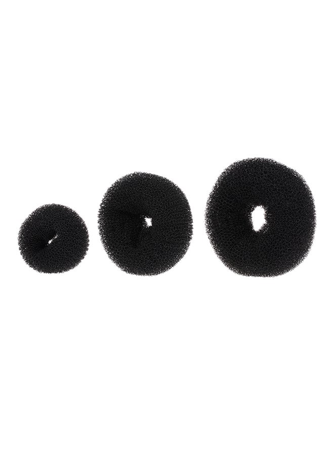 3 Piece Bun Maker Set Black