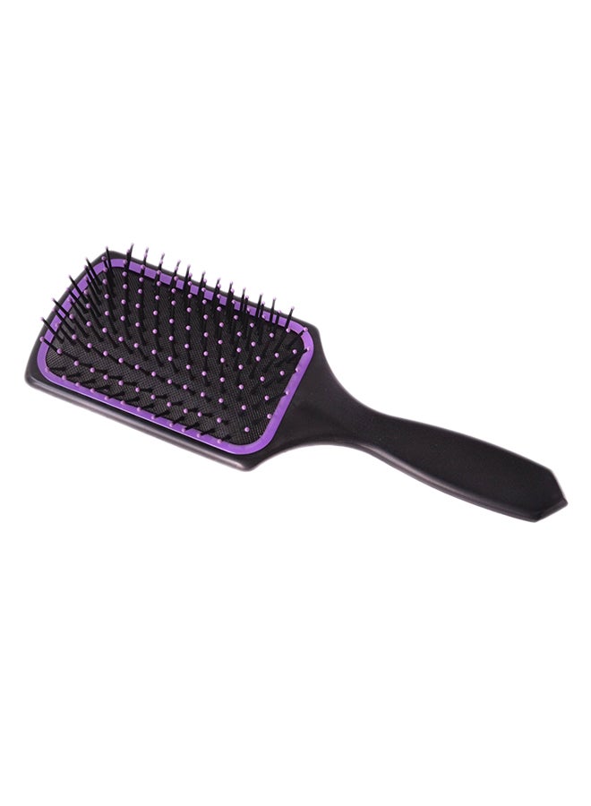 FOK Rectangular Paddle Hair Brush Black 
