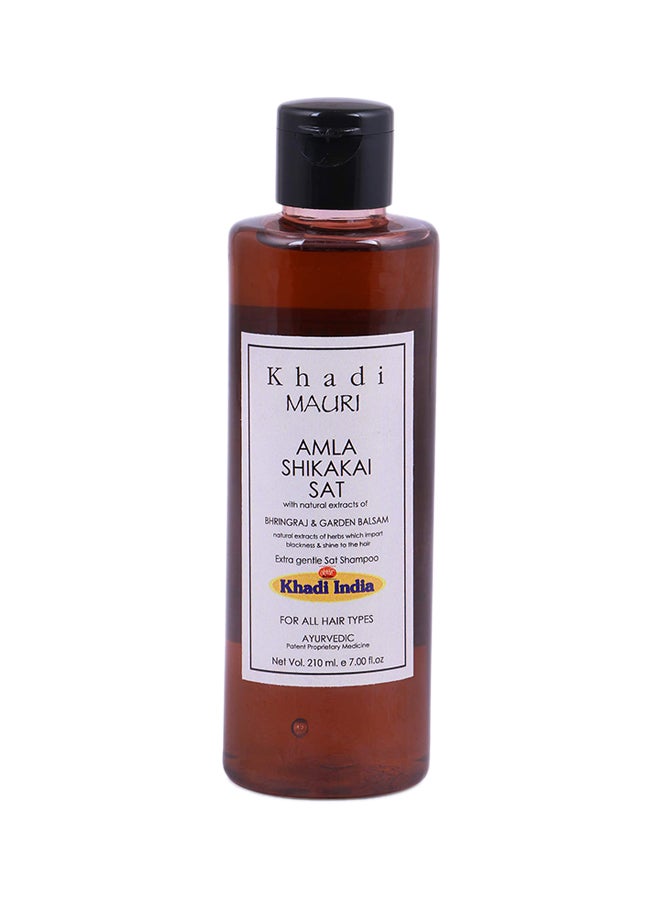 Khadi Mauri Herbal Amla & Shikakai Shampoo 210ml 