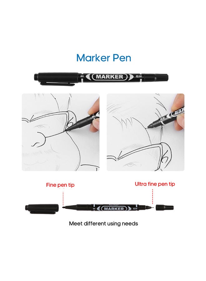 H&B 71-Piece Professional Drawing Sketching Supplies With Carrying Bag Set Multicolour  - Image 5