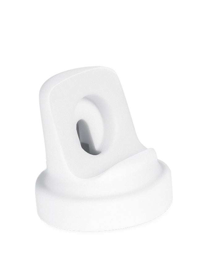 Soft Silicone Watch Charging Stand White