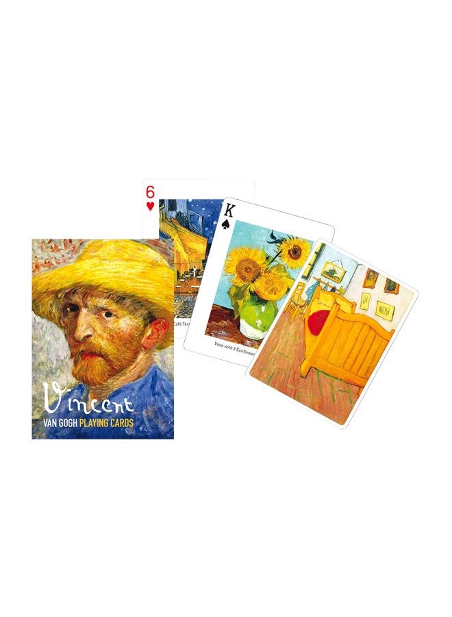 بياتنيك طقم بطاقات لعب فان جوخ طراز 00 1649 - Image 1