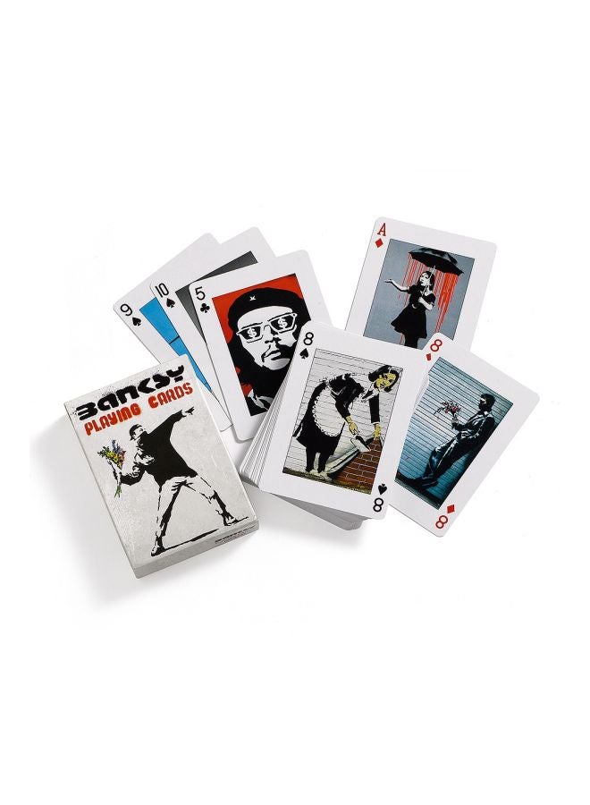 بياتنيك مجموعة بطاقات لعب للفنان Banksy مكونة من 55 بطاقة، طراز 1652 - Image 2