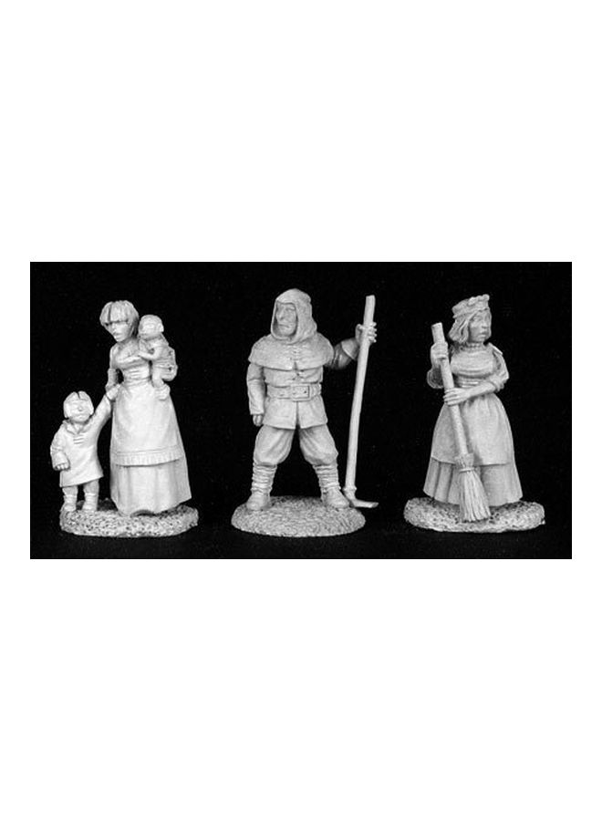 Reaper Pack Of 3 Townsfolk V: Commoners 2825 - Image 2