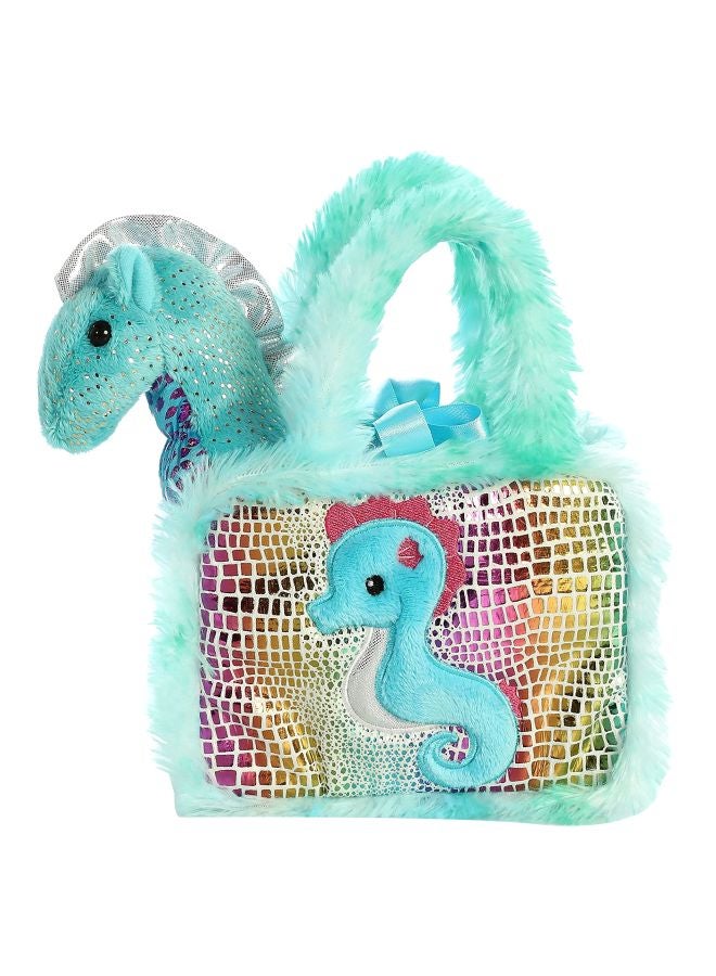 أورورا وورلد إنك. دمية محشوة على شكل حصان البحر من فانسي بالز طراز 32825 - Image 1