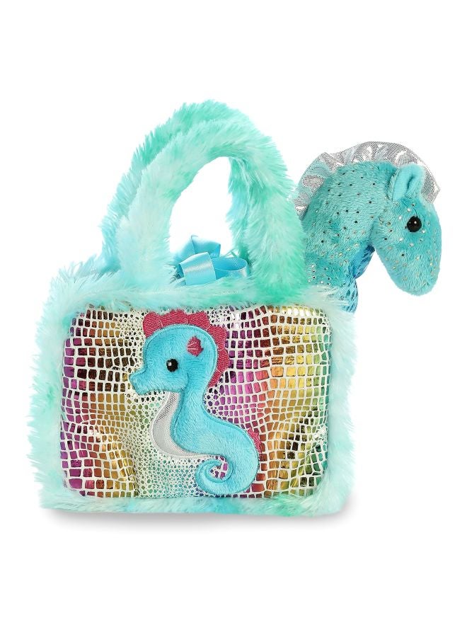 أورورا وورلد إنك. دمية محشوة على شكل حصان البحر من فانسي بالز طراز 32825 - Image 2