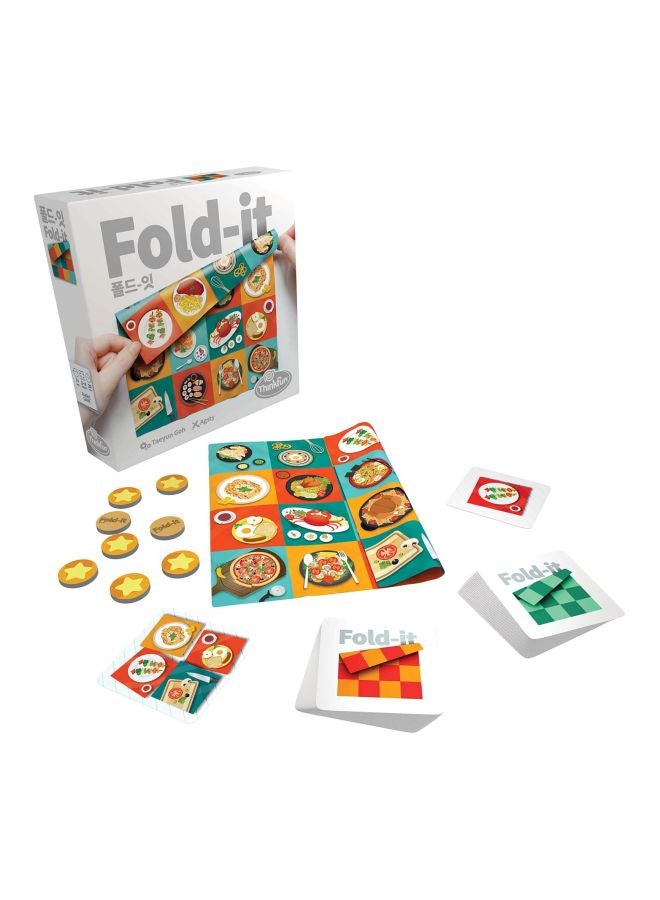 Think Fun Fold-It Brain Teaser Challenge Board Game  - Image 1