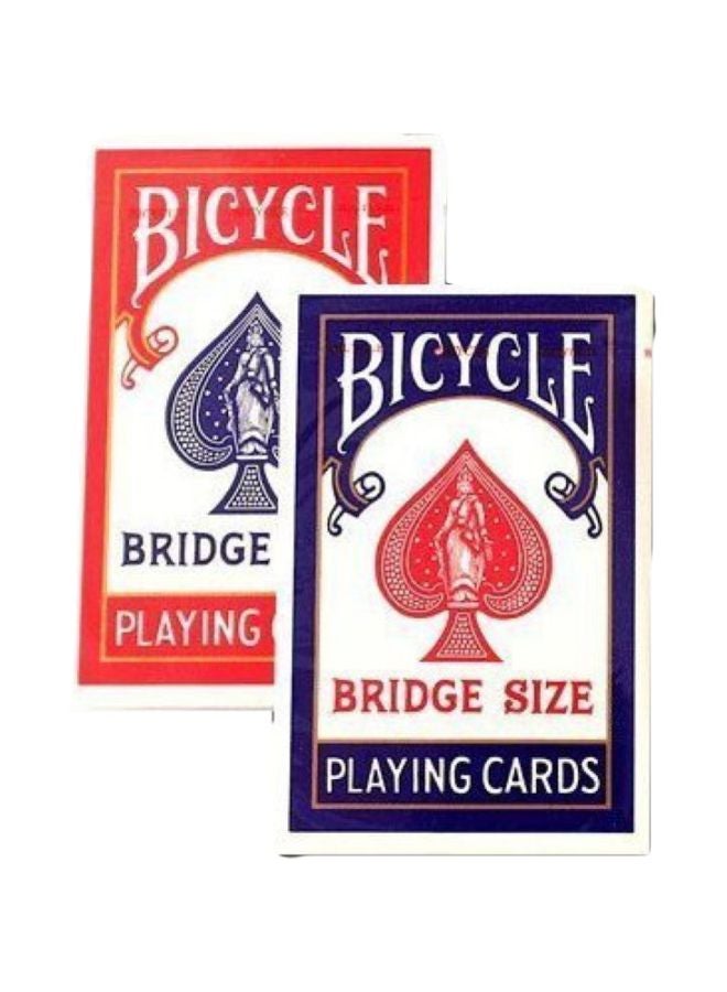بايسكل مجموعة بطاقات لعب مقاس بريدج قياسية مكونة من عبوتين - Image 1