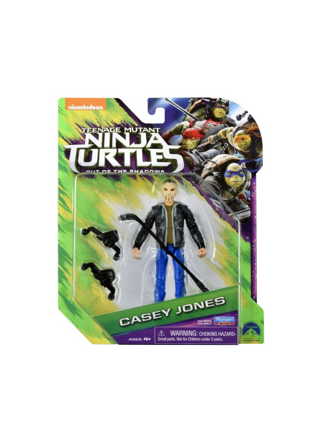 بلايمايتس تويز - مجسم شخصية الأكشن كازاي جونز من فيلم Teenage Mutant Ninja Turtles" 5بوصة - Image 1