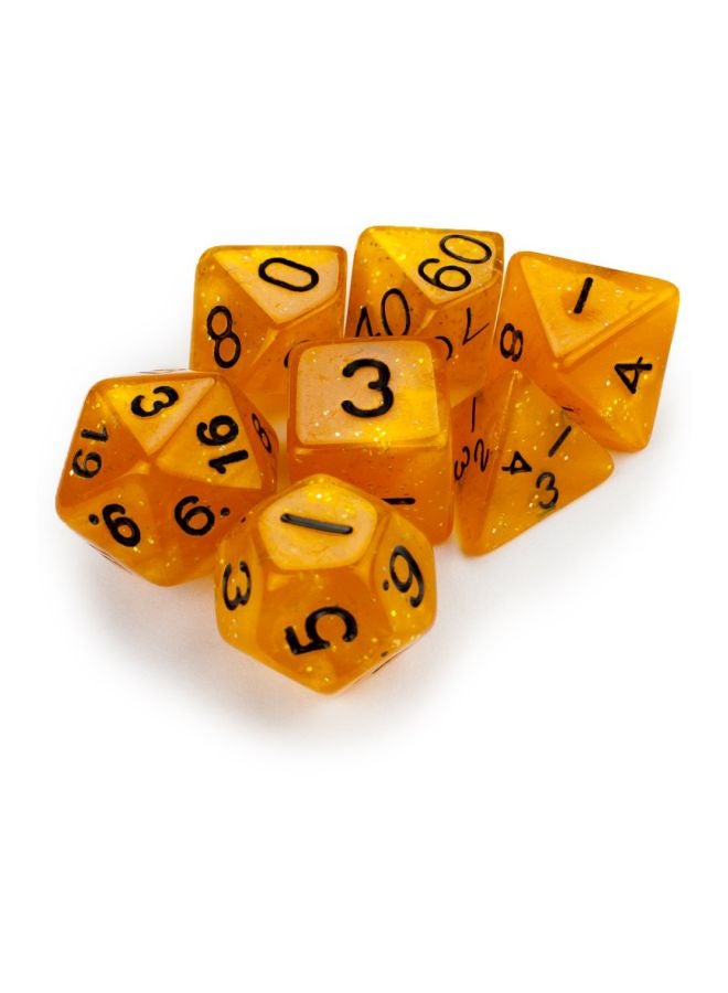 Wiz Dice 7-Piece Polyhedral Dice Set With Pouch  - Image 2