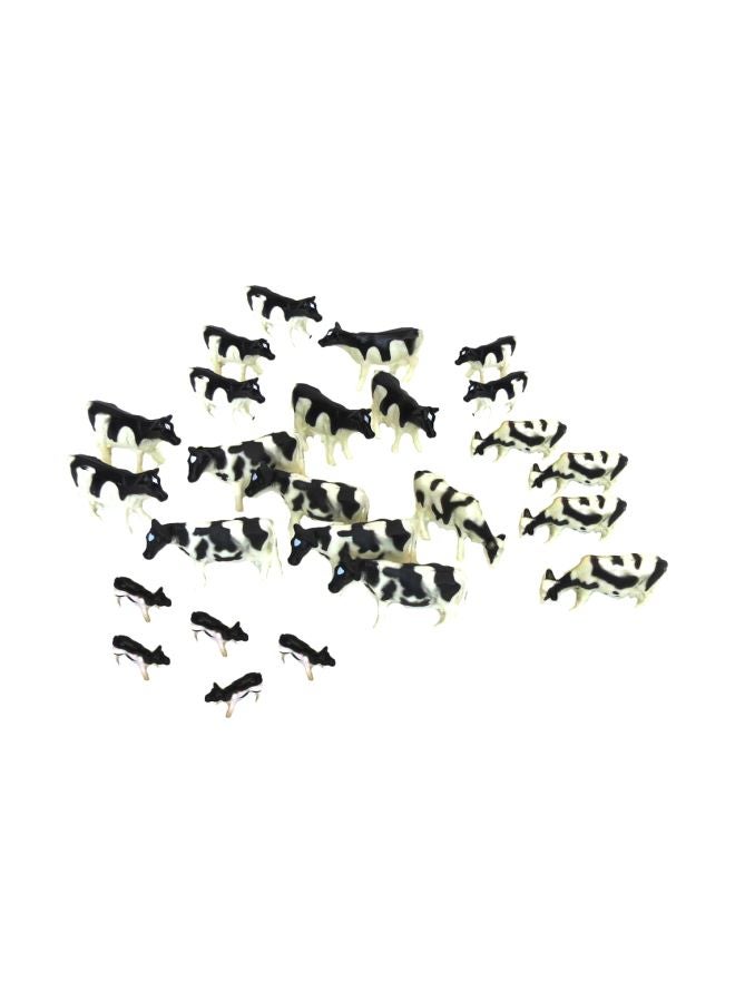 إرتل مجسمات حيوانات لأبقار هولشتاين من 25 قطعة - Image 1