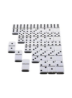 Dominoes Double 6-Dice Game Set