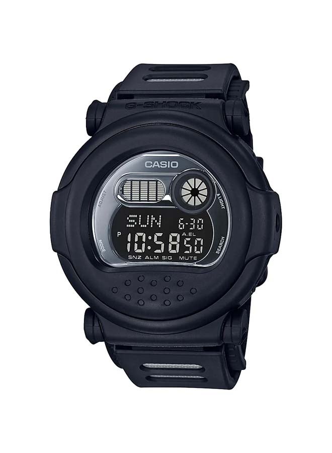 كاسيو ساعة يد رقمية بسوار من المطاط طراز G-001BB-1DR للرجال - Image 1