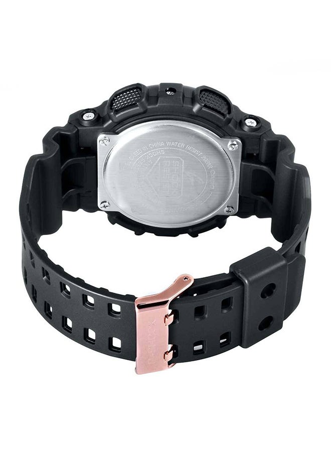 جي شوك ساعة يد بعقارب وسوار من المطاط طراز GA-100MMC-1ADR للرجال - Image 2
