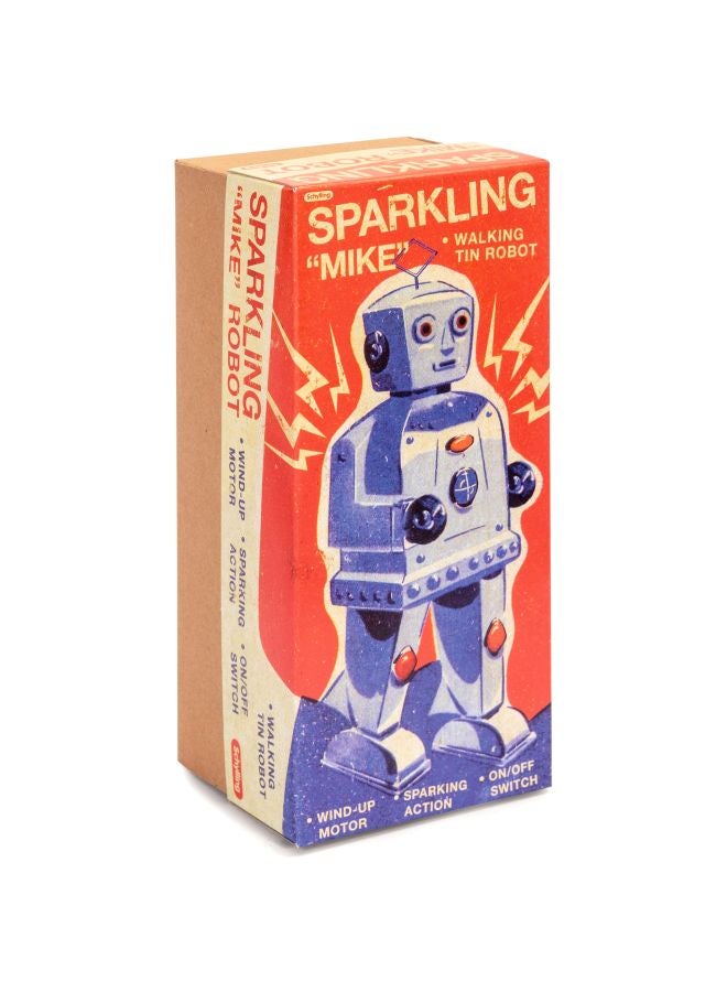 Schylling - Sparkling Mike Robot Wind Up Toy SC-SPMR - Image 1