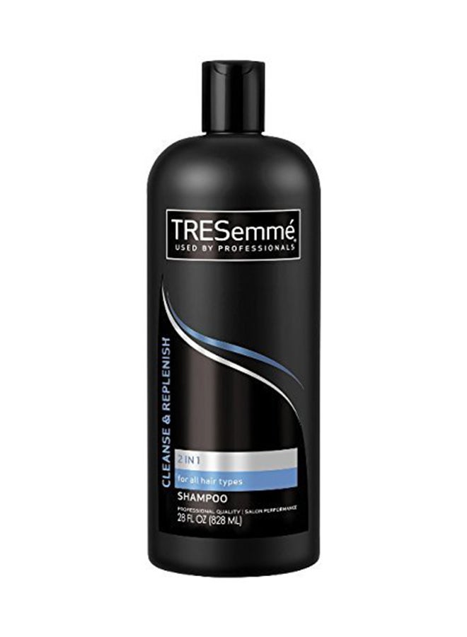 Tresemme - 2 In 1 Cleanse & Replenish Shampoo 828ml - Image 1