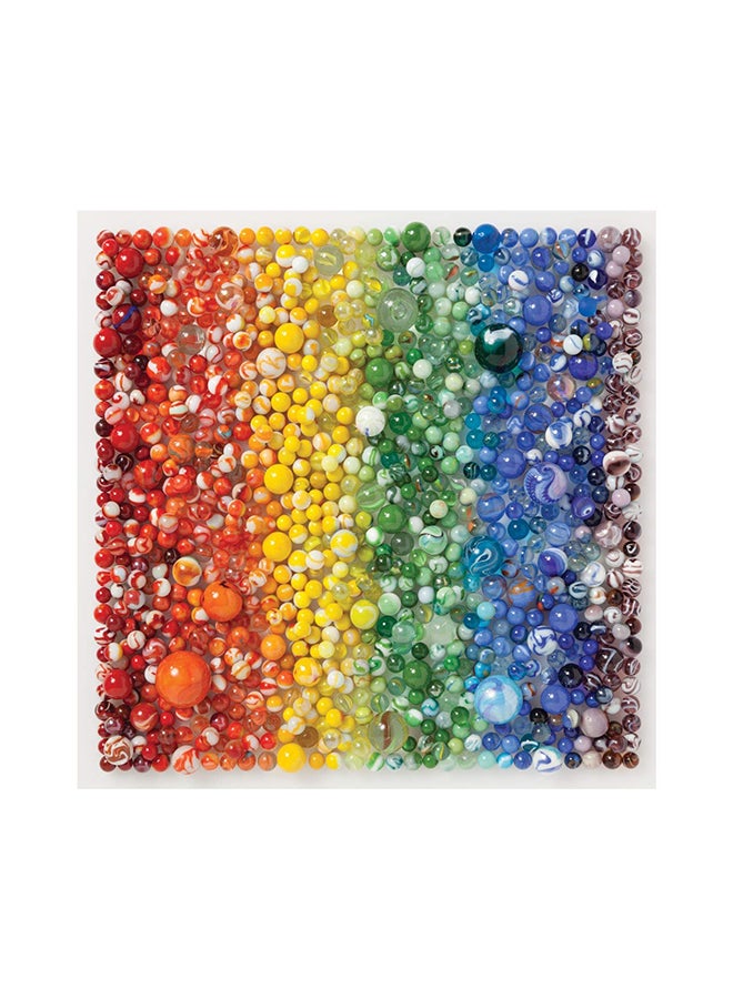 Galison 500-Piece Rainbow Marbles Puzzle Set  - Image 2