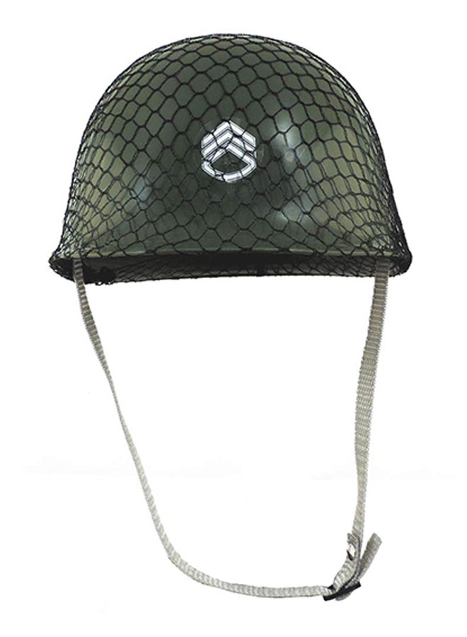 Jacobson Hat Company - Childrens Green Army Helmet Costume Accessory - Image 1