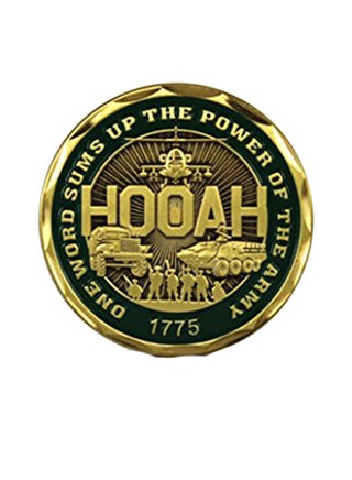 Us Army One Word Hooah Challenge Coin - v1579691840/N33640131A_1