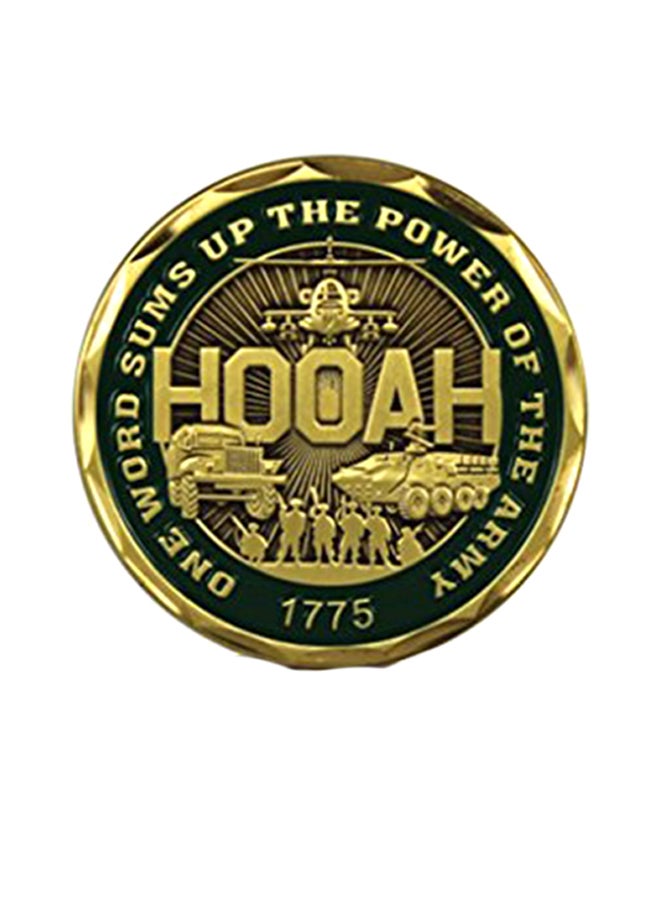 Us Army One Word Hooah Challenge Coin