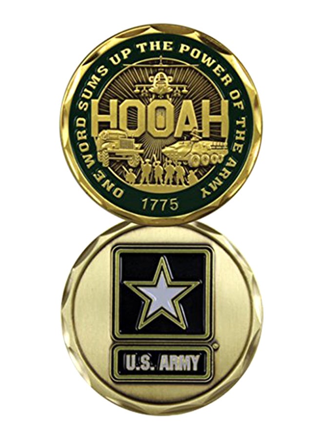 Us Army One Word Hooah Challenge Coin