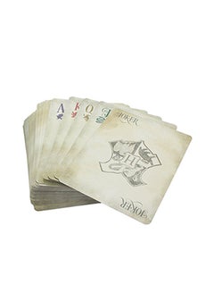 Paladone Harry Potter Hogwarts Playing Cards 0.8 x 3.1 x 4.3inch  - Image 1
