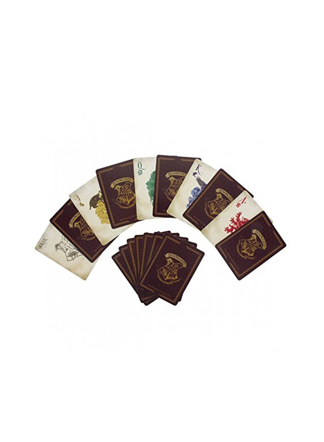 Paladone - Harry Potter Hogwarts Playing Cards 0.8 x 3.1 x 4.3inch - Image 1