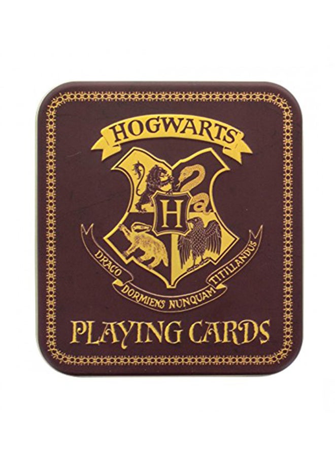 Paladone - Harry Potter Hogwarts Playing Cards 0.8 x 3.1 x 4.3inch - Image 1