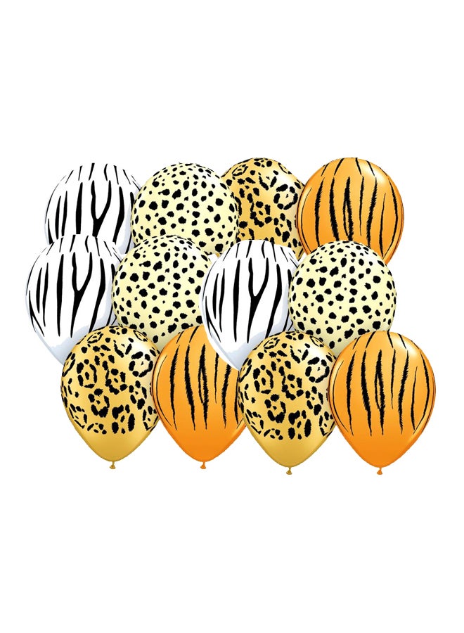 Qualatex 12-Piece Biodegradble Balloons Set 11inch - Image 1