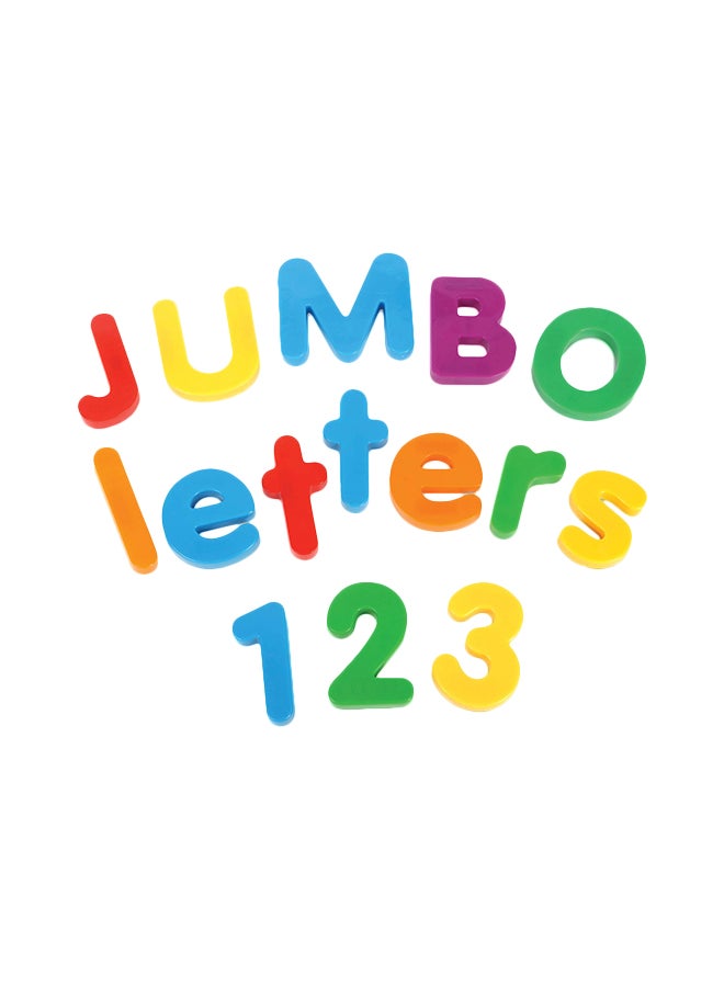 Learning Resources Jumbo Magnetic Letters 12.1 x 6.3 x 8.4inch  - Image 1