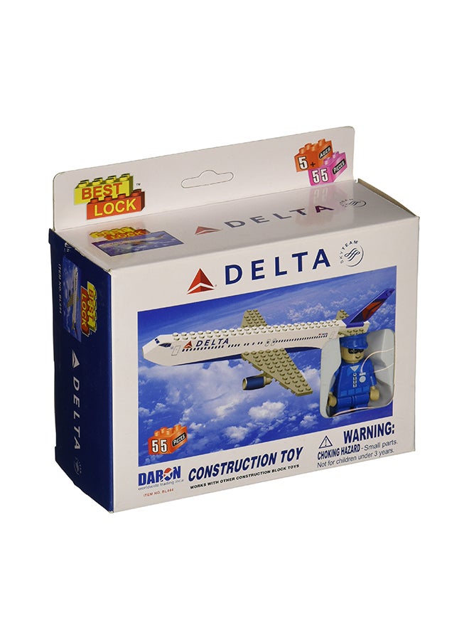 Daron - Delta Construction Toy 9.5x8x4inch - Image 1