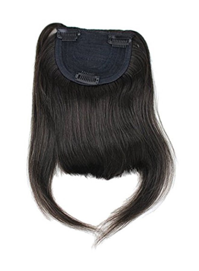 Rossy&Nancy Fringe Short Straight Hair Extension Black - Image 1