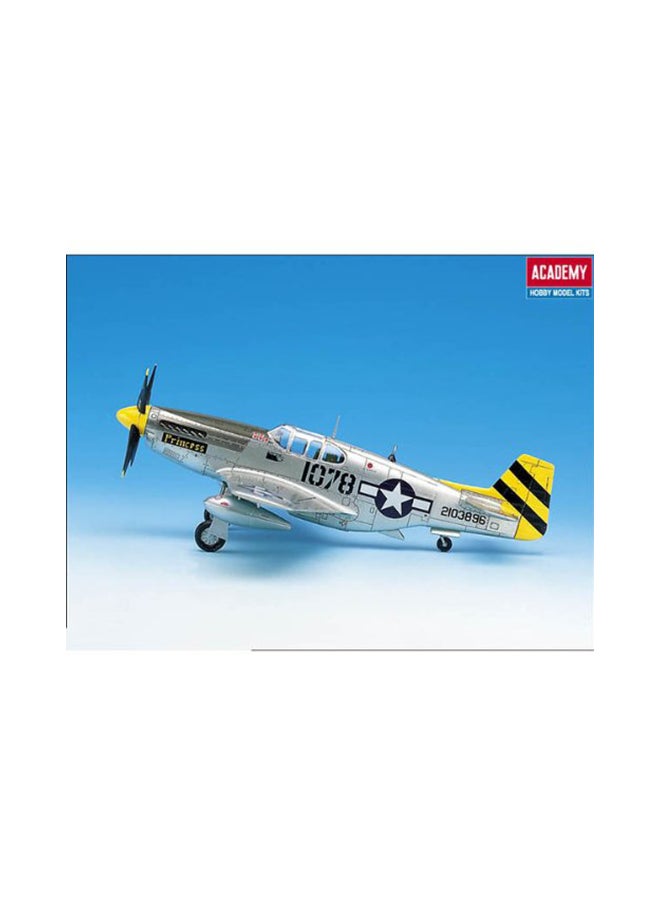 Academy Models The Fighter of World War II P-51C Model Kit 5.4 x 6.2 x 2.2inch - Image 3
